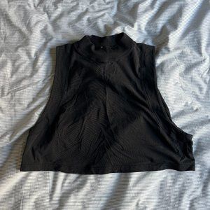 Lululemon cropped muscle tank top